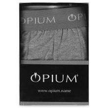 Трусы-боксеры мужские Opium R07, серый (50) L