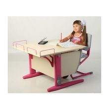 Дэми Комплект трансформируемой школьной мебели Дэми, розовый