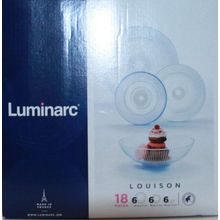 Столовый сервиз Luminarc LOUISON 18 предметов 6 персон L8804