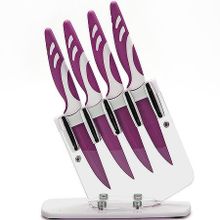 23317 Набор ножей 4пр АНТИБАКТ. на подст МВ (х12)