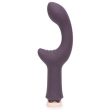 Fifty Shades of Grey Фиолетовый вибратор Lavish Attention Rechargeable Clitoral   G-Spot Vibrator - 18,4 см. (фиолетовый)