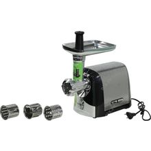 Polaris   PMG1810A   Мясорубка (180 Вт, 1.9 кг мин, 2 решетки для фарша, 3 овощерезки)