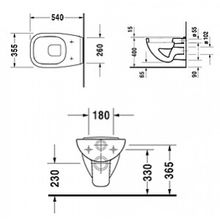 Унитаз подвесной Duravit D-Code 22100900002