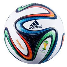 Мяч футбольный Adidas Brazuca OMB 2014, G73617