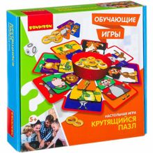 Настольная игра "Крутящийся пазл"