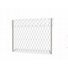 Забор из плоского колючего заграждения ПКЗ АКЛ 500