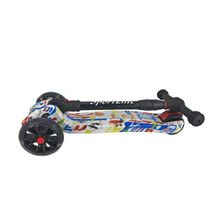 Самокат 4-х колесный SportElite SE620 граффити