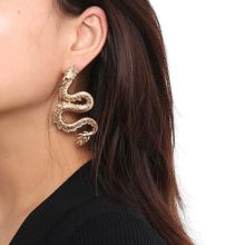 Серьги-гвоздики "Дракон" (арт. 81273-2)