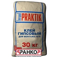 Монтажный клей для ПГП Praktik, 30 кг (49 шт. под.)