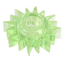 Toyfa Basic Зеленое эрекционное кольцо-солнце (зеленый)