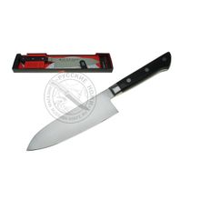 Нож кухонный Сантоку Stainless Bolster 17 см, Satake Line, 802-611
