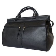 Carlo Gattini Кожаный саквояж Veano black (арт. 4004-01)