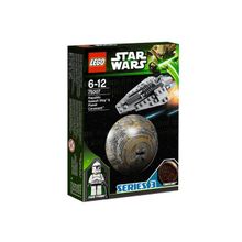 Lego (Лего) Республиканский боевой корабль и планета Корусант Lego Star Wars (Лего Звездные войны)