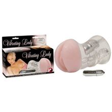 Orion Мастурбатор-вагина с вибрацией Vibrating Lady - 16 см.