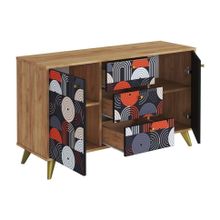 Стиль Фьюжн Комод-КМ-003