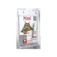 Ms. Kiss (М. Кисс) Капли инсектоакарицидные для кошек весом от 4кг 0,8мл