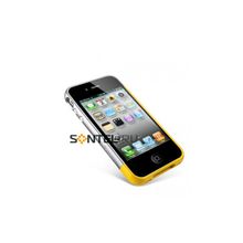 SGP Бампер для iPhone 4 Linear EX Meteor Series желтый SGP08374