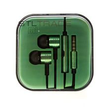 Наушники с микрофоном Xiaomi Piston A-A-A зелёные