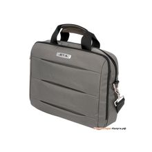 Сумка для ноутбука Jet.A LB15-02 до 15,6 (Серый, качественный нейлон полиэстер, оригинальный дизайн, плечевой ремень в комплекте, SIZE 410*90*310мм)
