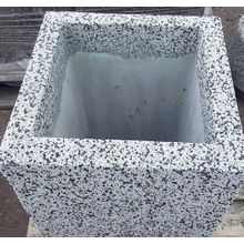 Урна бетонная Киль с крошкой из натурального камня