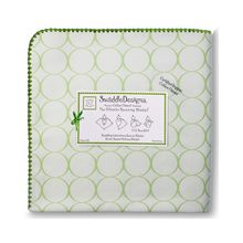 SwaddleDesigns Organic Mod киви с белым