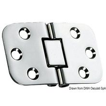 Osculati Foldable hinge 68x42 mm, 38.460.79