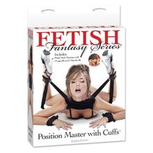 Pipedream Фиксатор для рук и ног Fetish Fantasy Series Position Master With Cuffs (черный)