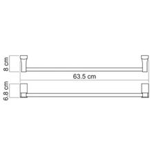 WasserKRAFT Штанга для полотенец Leine K-5030