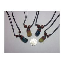 Кулон из натуральных камней