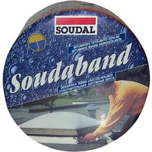 Soudal Soudaband 150 мм*10 м 1.5 мм алюминий