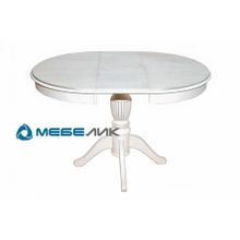 Стол обеденный "Моро 03" 90 120x90 белый