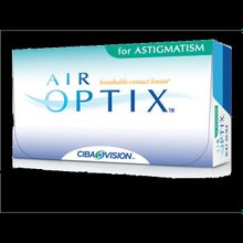 Контактные торические ежемесячные линзы Air Optixfor Astigmatism (3 блистера)