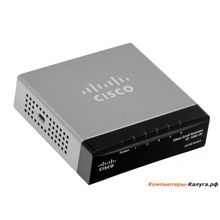 Коммутатор CISCO SD205T-EU SB 5-портовый Fast Ethernet коммутатор 10 100, металлический корпус