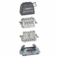 Комплект розетка+каб.вилка, угл. подключение, 400В, 32А 6К+З | код 052605 | Legrand