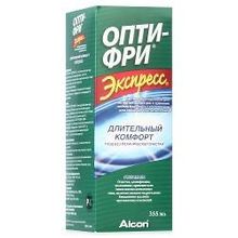 Раствор для линз Alcon Opti Free Express, 355 мл, с контейнером