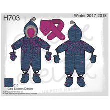 Deux par deux Комбинезон детский H 713 W17 010