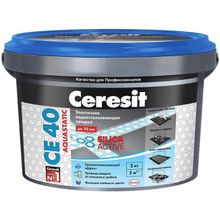 Ceresit CE 40 Aquastatic 2 кг голубая №82