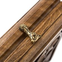 Нарды резные "Орнамент" с цельным рисунком