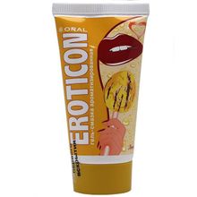 Гель-смазка с ароматом дыни Eroticon - 50 мл. (77486)