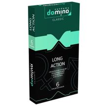 Domino Презервативы с пролонгирующим эффектом DOMINO Classic Long action - 6 шт.