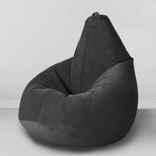 MyPuff кресло мешок Груша Темная ночь, размер Стандарт, мебельная ткань: b_471