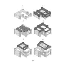 Лесовичок Разборный домик 150 деталей