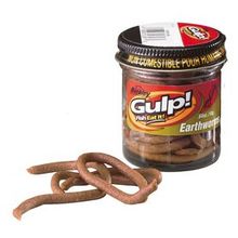 Имитация червя Gulp! Earthworm, 10см, 31г, Brown Berkley