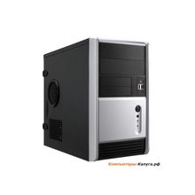 Корпус InWin EMR006 Black-Silver mATX 450W USB Audio