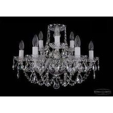 Bohemia Ivele Crystal 1406 6+3 195 Ni люстра подвесная (хрустальная)