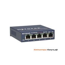 Коммутатор NETGEAR  FS105-200PES  5-портовый 10 100 Мбит с коммутатор с внешним блоком питания