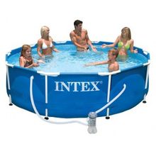 Каркасный круглый бассейн Intex 28202 | 56999, 305х76 см