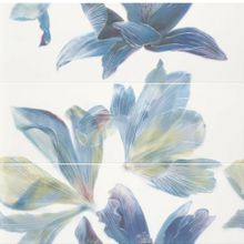Керамическая плитка Ape Bloom Decor Set(3) Bloom Aqua Lime панно 84х85