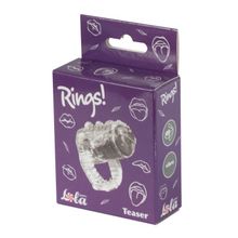 Lola toys Прозрачная насадка на язык Rings Teaser