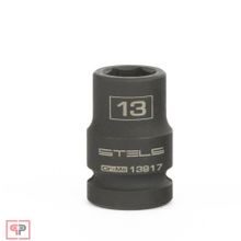 Stels Головка ударная шестигранная, 13 мм, 1 2, CrMo Stels